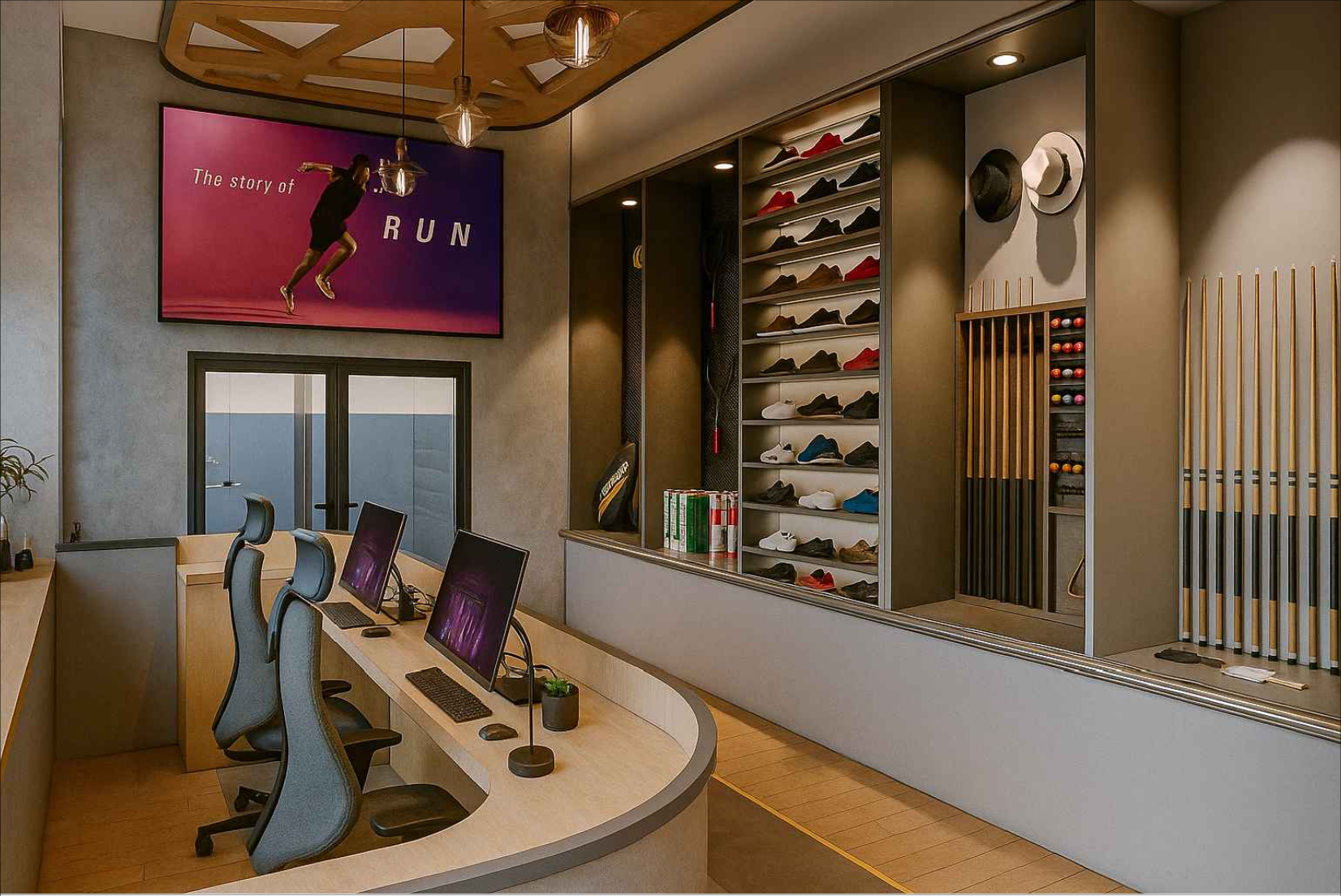 Interior Receptionist Sport Sunter 2