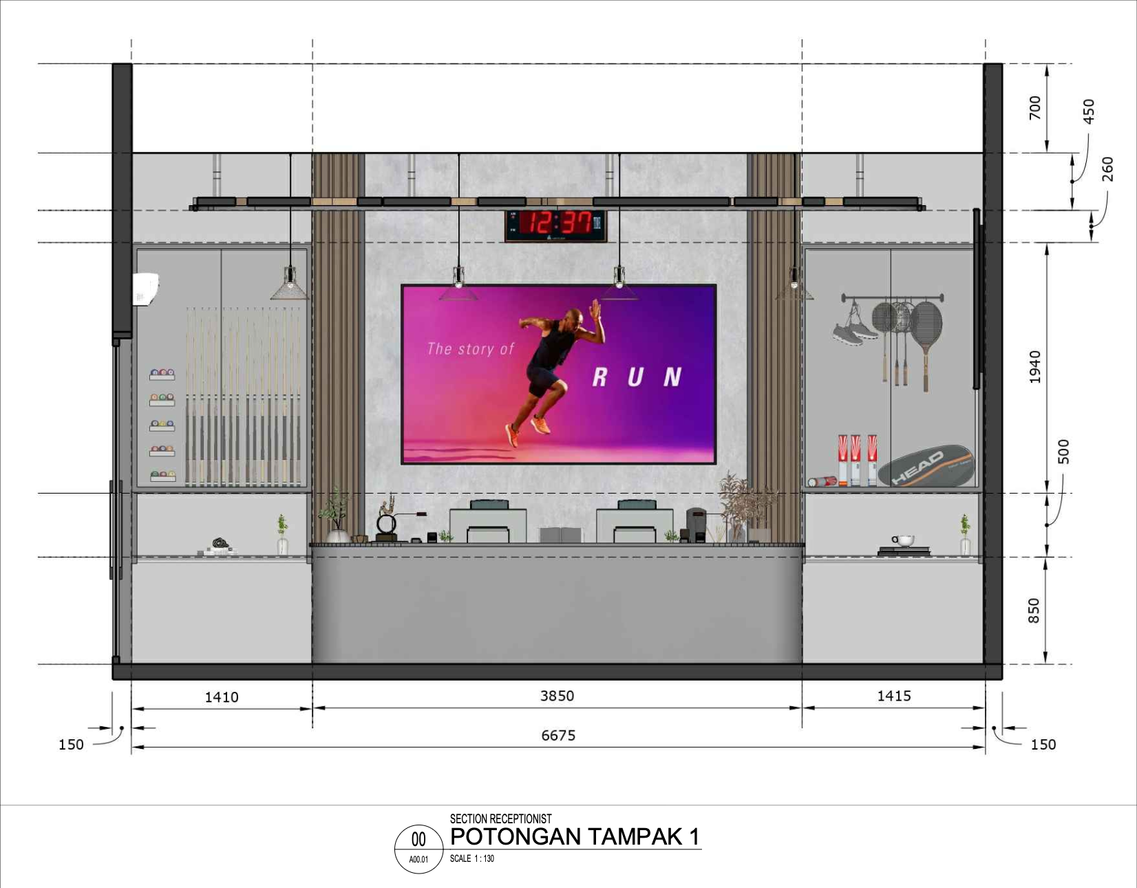 Interior Receptionist Sport Sunter 6