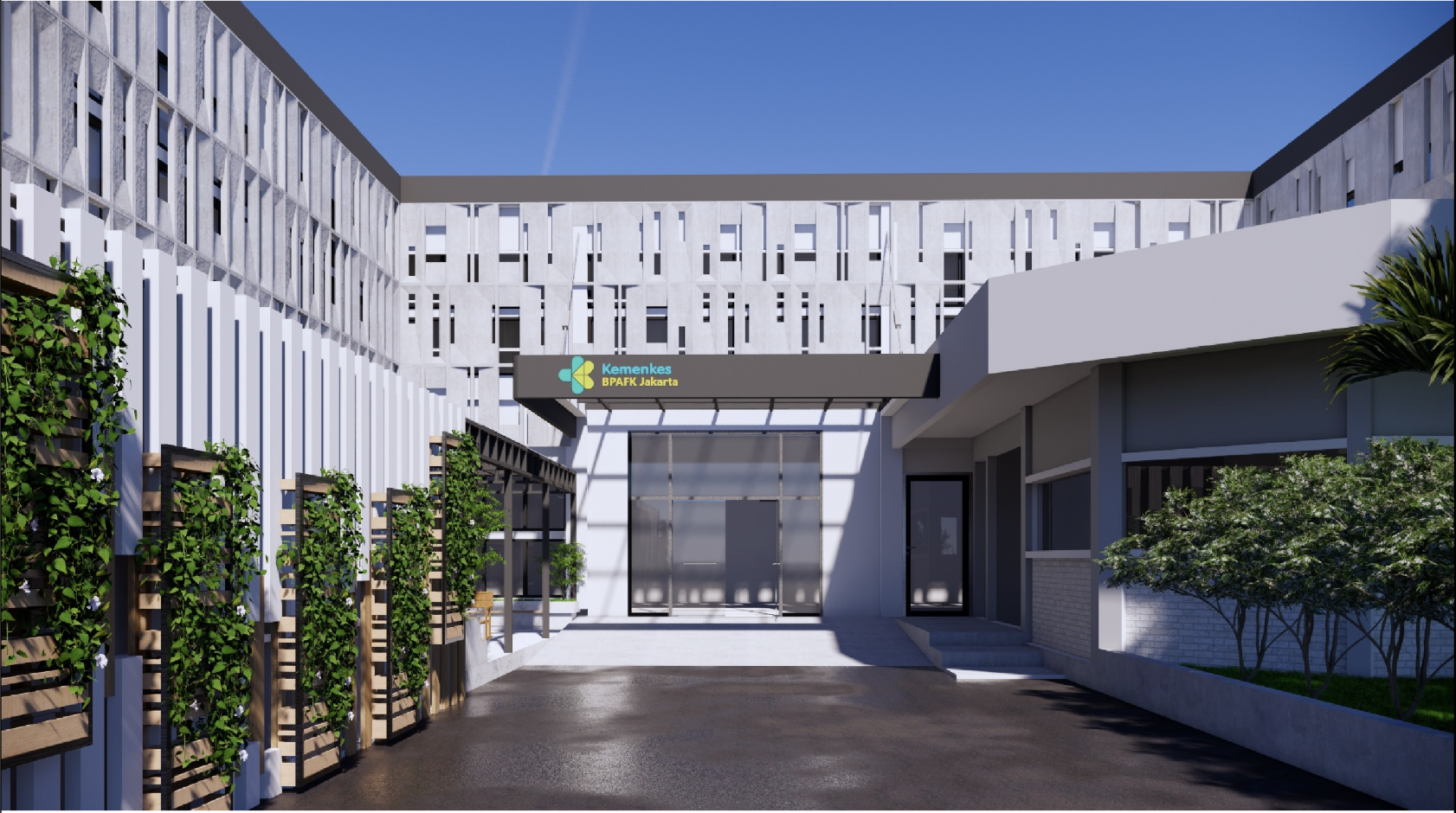 Renovasi Facade Eksterior BPAFK Jakarta 2