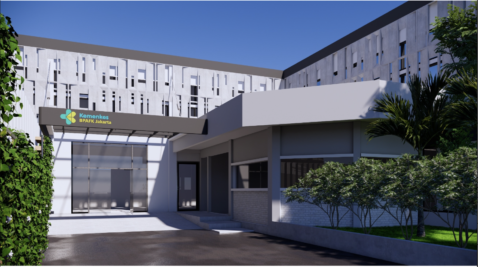 Renovasi Facade Eksterior BPAFK Jakarta 3