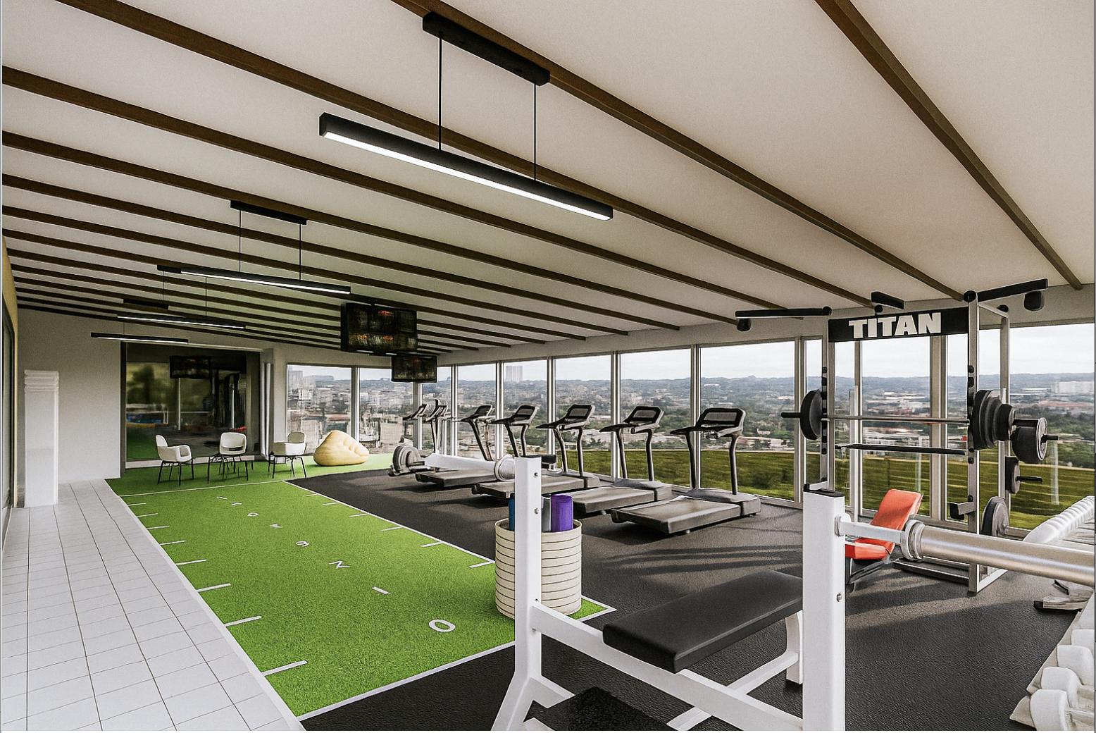 Renovasi Gym BPAFK Jakarta 1