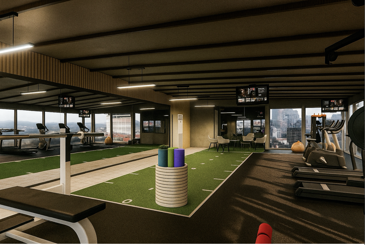 Renovasi Gym BPAFK Jakarta 3
