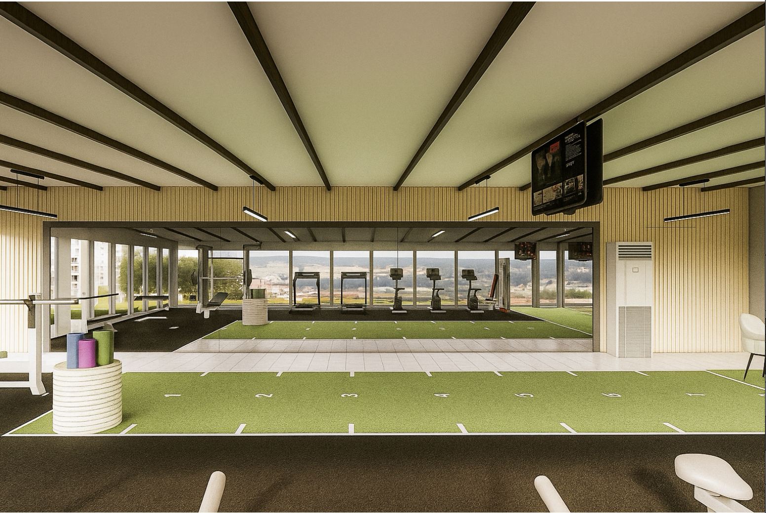 Renovasi Gym BPAFK Jakarta 4