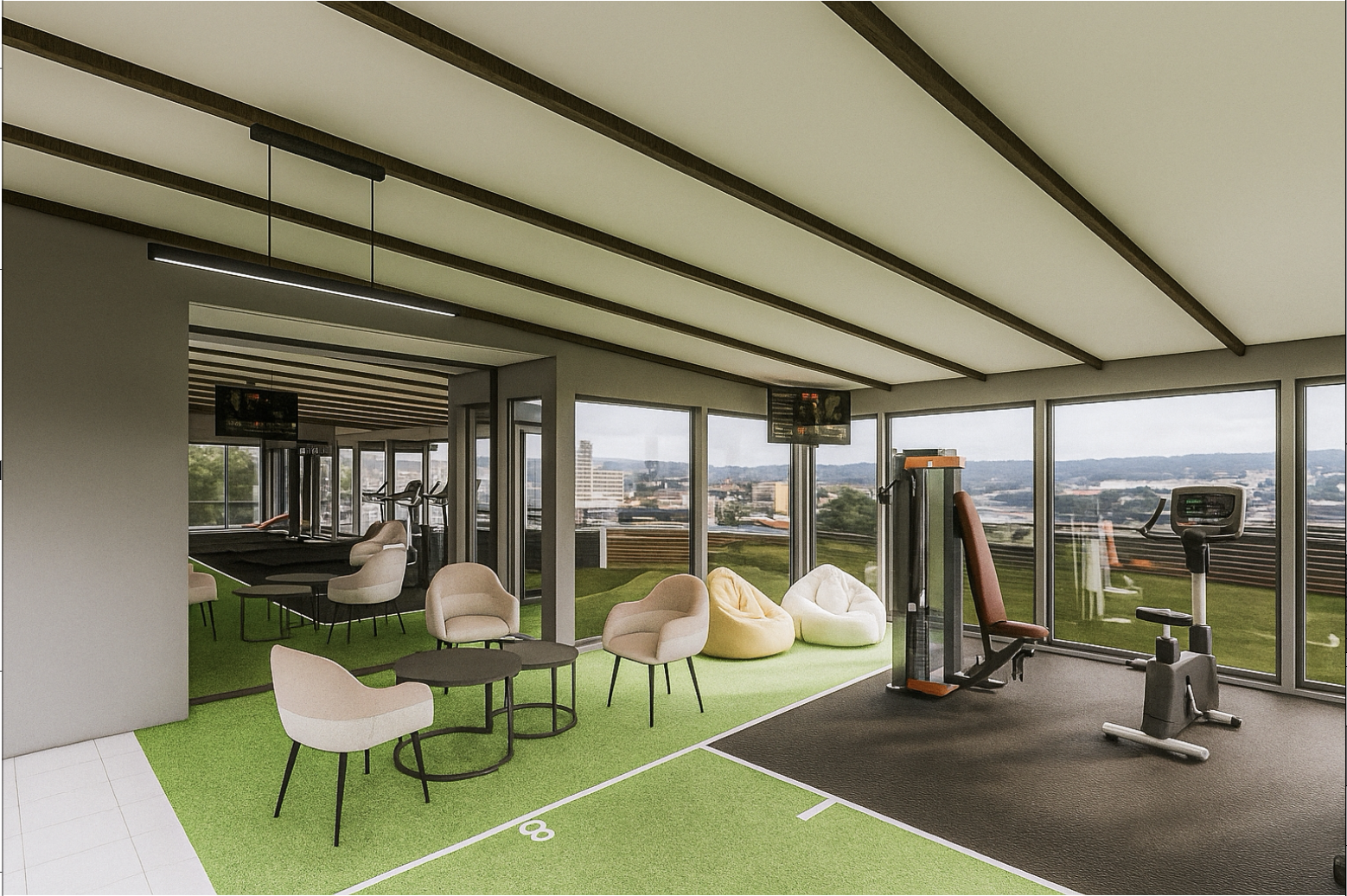 Renovasi Gym BPAFK Jakarta 5