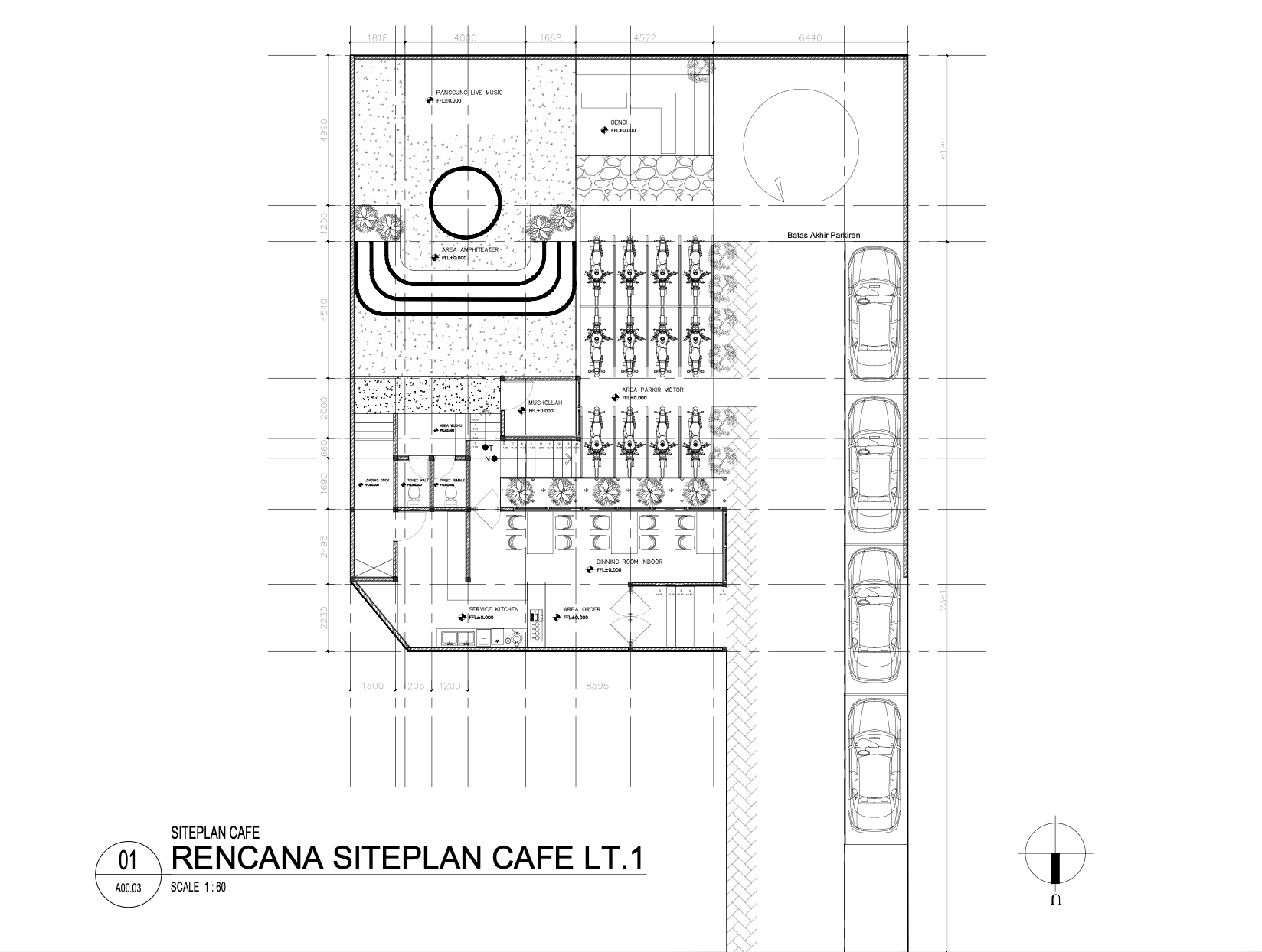 Siteplan Cafe 1